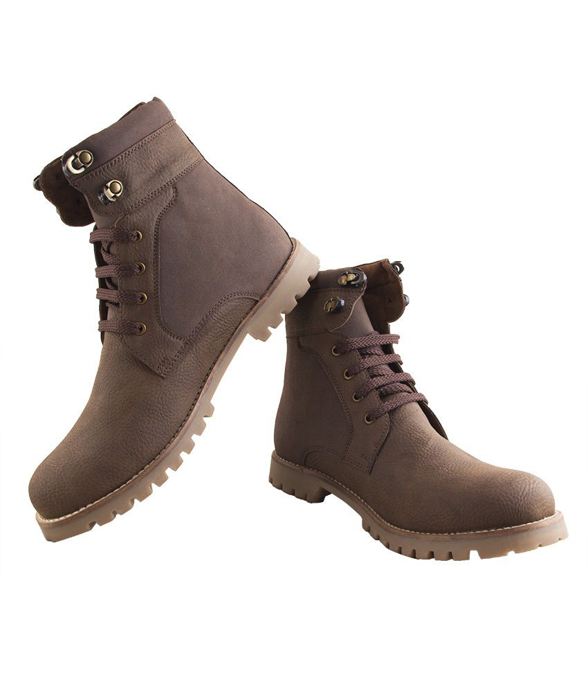 Ziera Brown Boots - Buy Ziera Brown Boots Online at Best Prices in ...