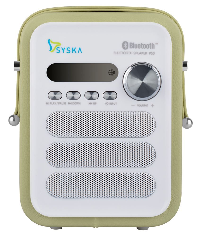 syska bluetooth speaker p50