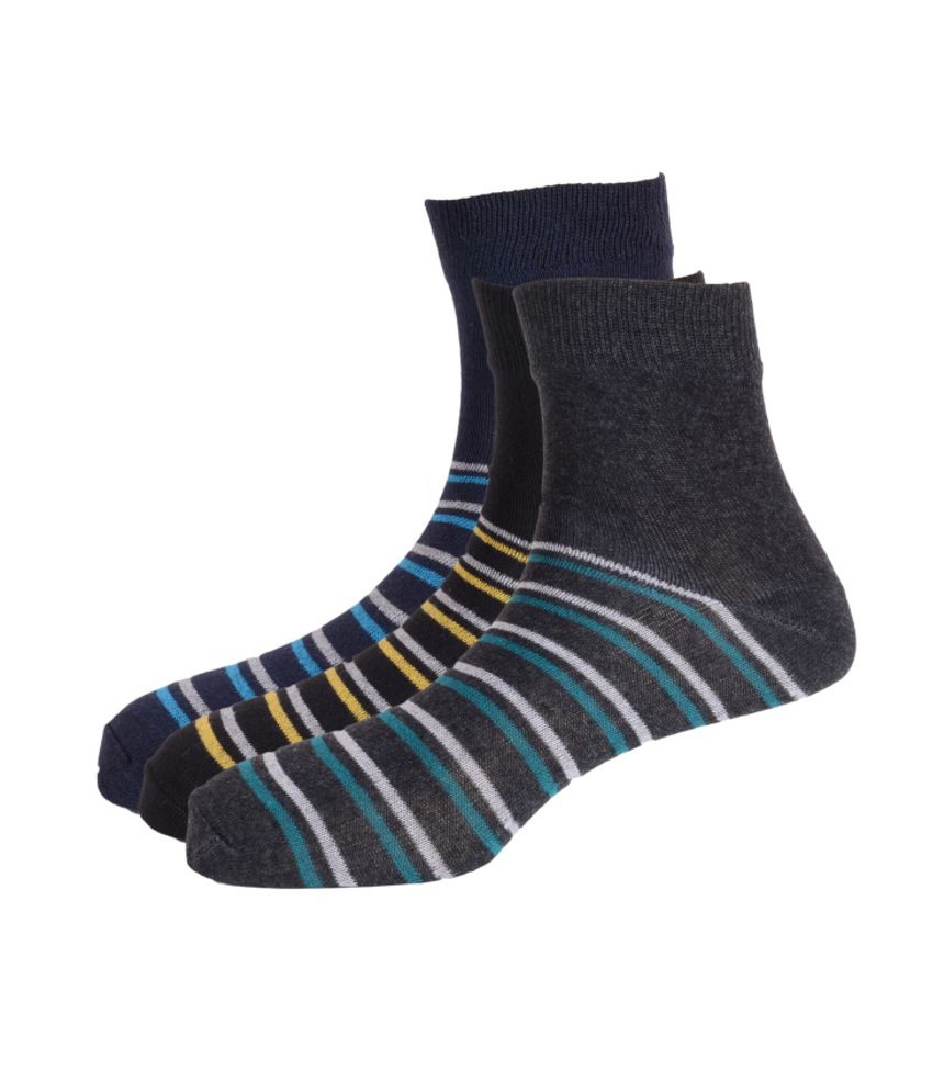 Arrow Ankle Length Socks for Men (3 Pair Pack): Buy Online at Low Price ...