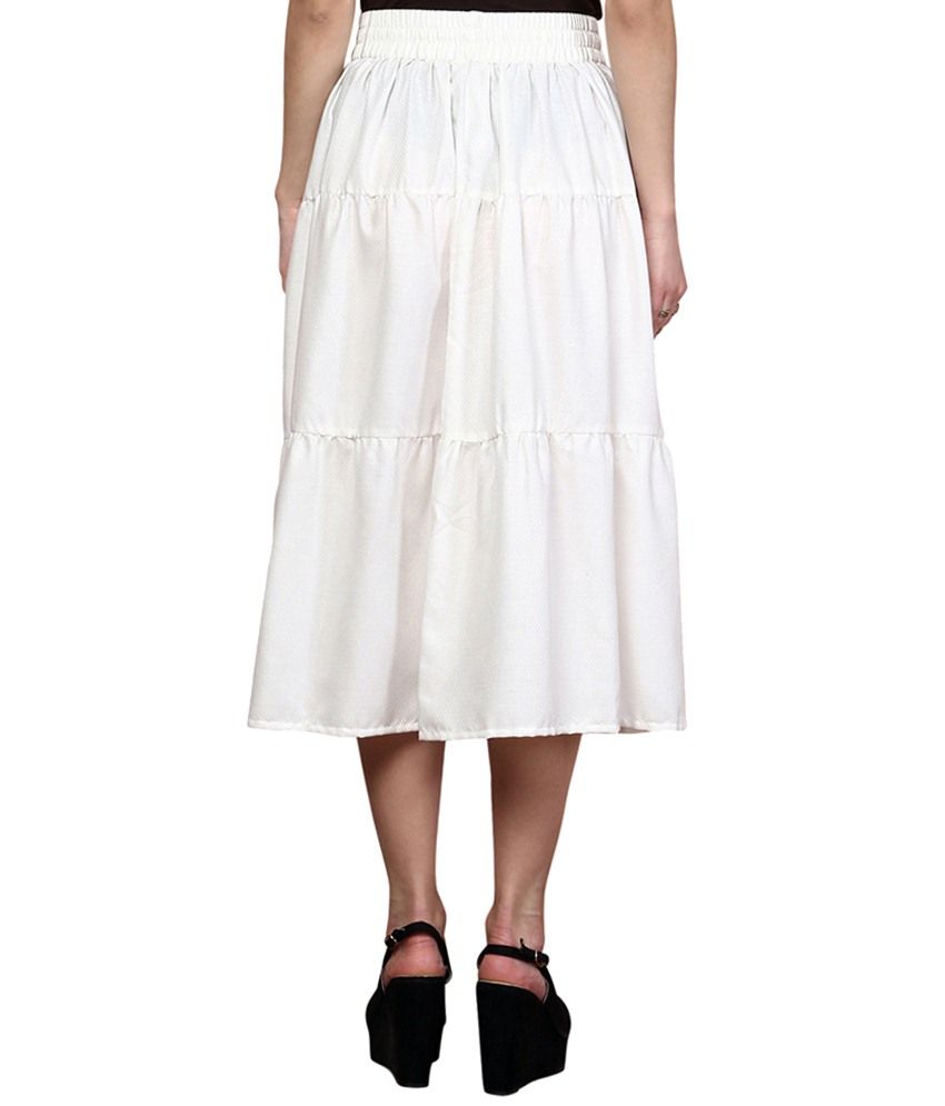 white cotton midi
