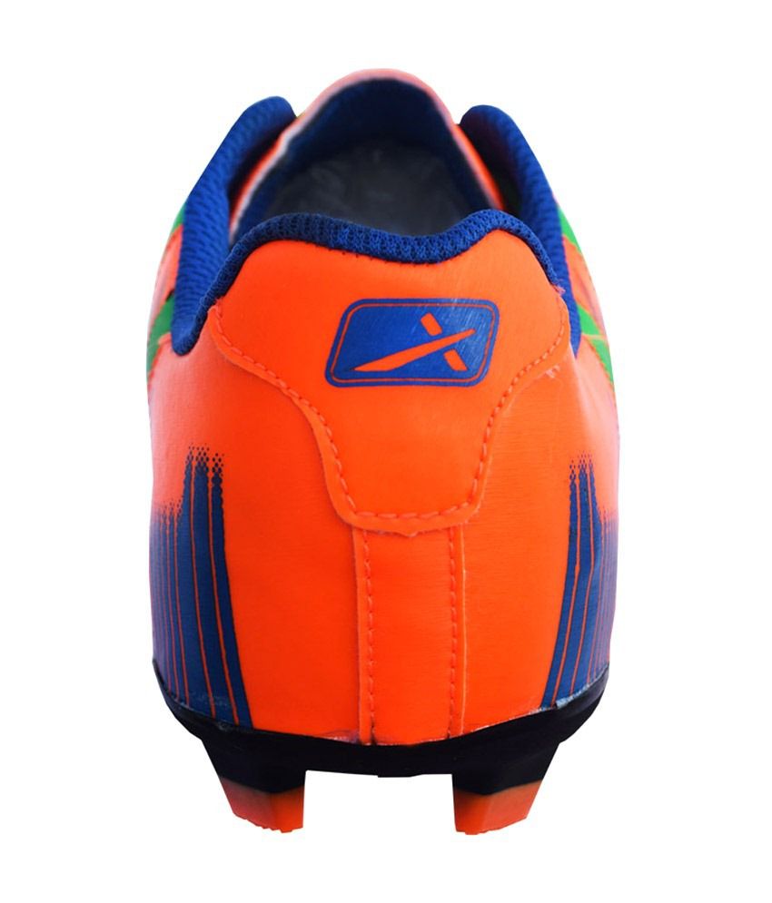 Vector X Hybrid Orange & Blue Football Shoes: Buy Online at Best Price ...