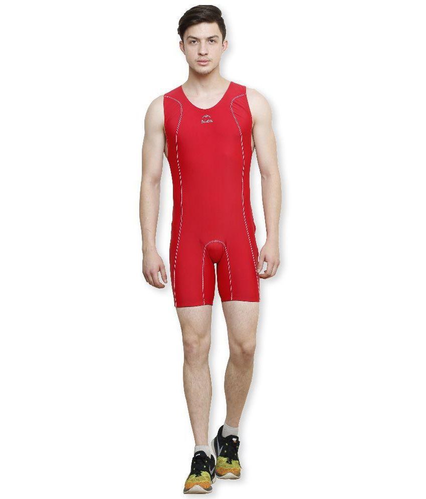 Dida Sportswear Int Red Wrestling Costume - Buy Dida Sportswear Int Red ...