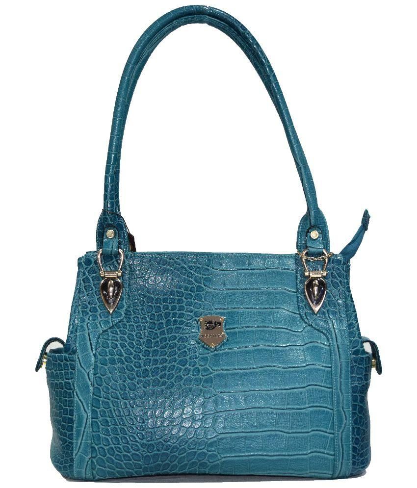 Moochies Blue Synthetic Shoulder Bag - Buy Moochies Blue Synthetic ...