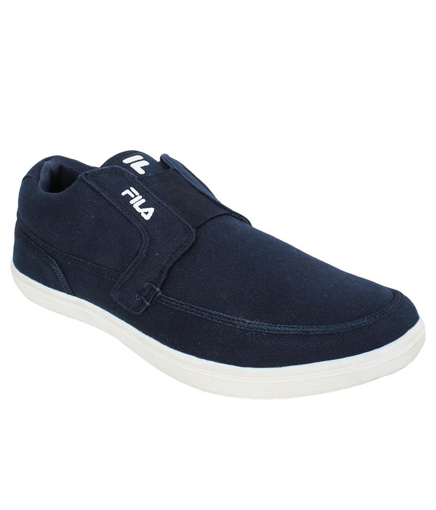 navy fila shoes