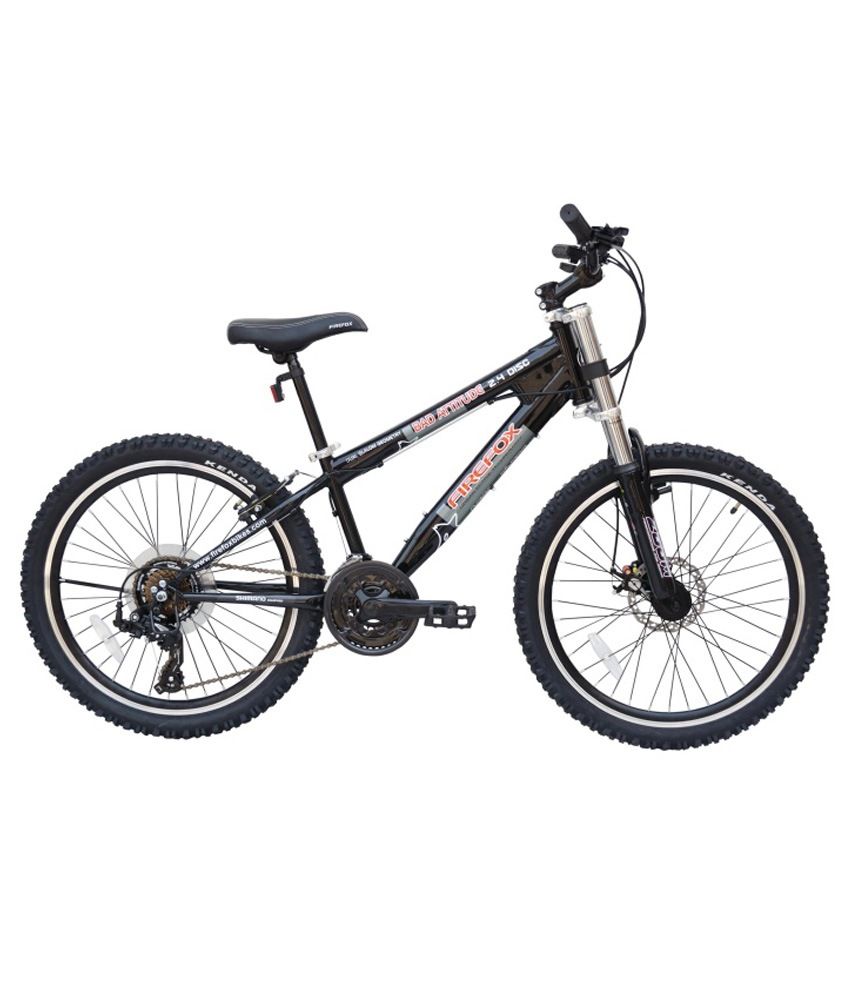 Firefox Bad Attitude 2.4 D Black Bicycle: Buy Online at Best Price on ...