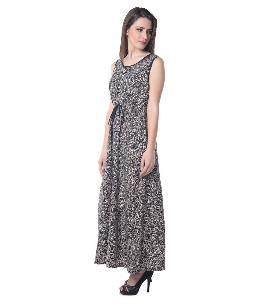polyester maxi