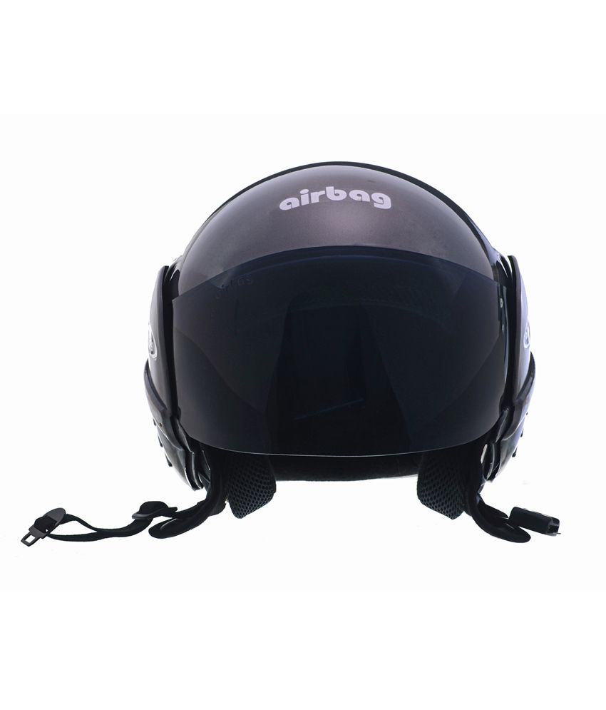 Airbag Grey Open Face Helmet Buy Airbag Grey Open Face Helmet Online