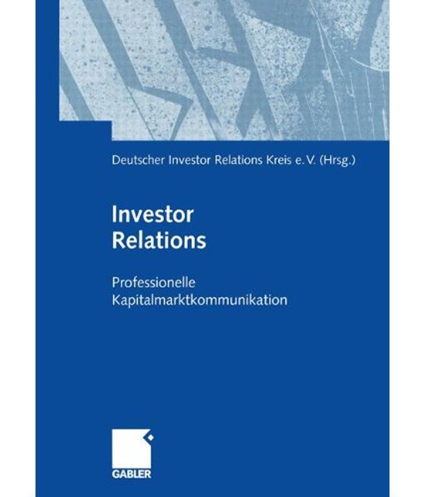 Investor Relations: Buy Investor Relations Online At Low Price In India ...