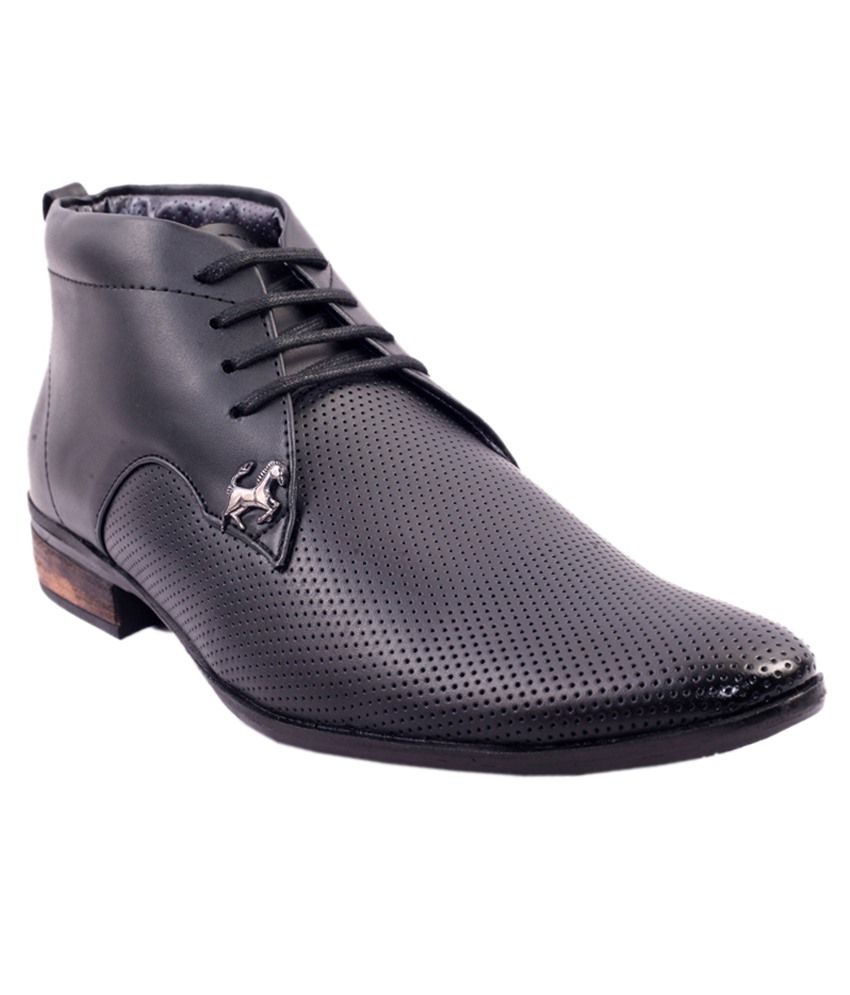 Chris Brown Black Party Shoes - Buy Chris Brown Black Party Shoes