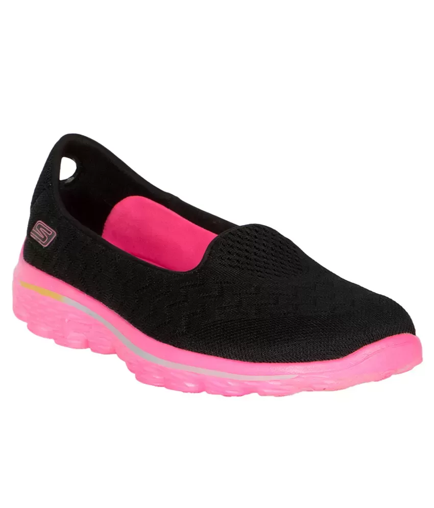 Skechers Go Walk 2 Axis Black Casual Shoes For Kids in India- Buy Skechers Walk 2 Axis Black Casual For Online at Snapdeal
