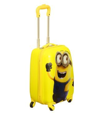 minions suitcase hard