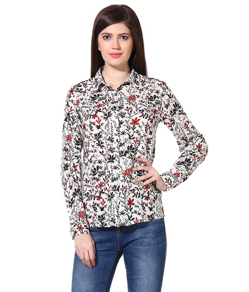 Buy Oxolloxo Multi Color Viscose Shirts Online at Best Prices in India ...