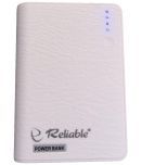 Reliable 10400 mAh Power Bank - White