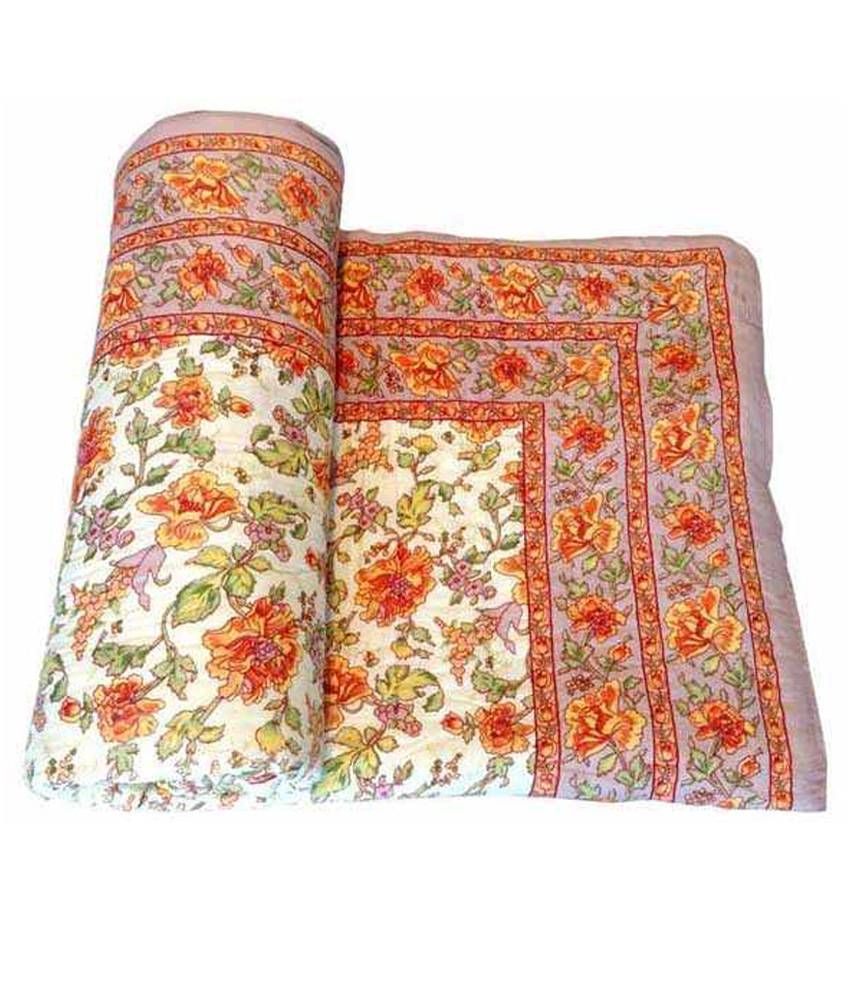 Ocean Enterprises Multicolour Cotton Ac Quilt Buy Ocean Enterprises