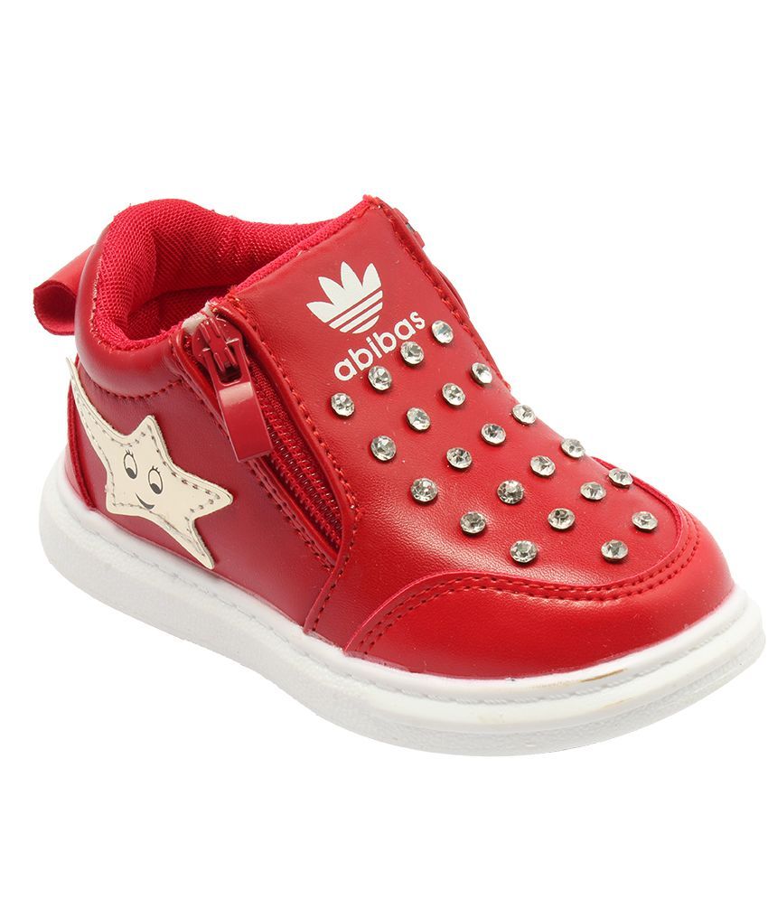 Abibas Red Casual Shoes For Kids Price in India Buy