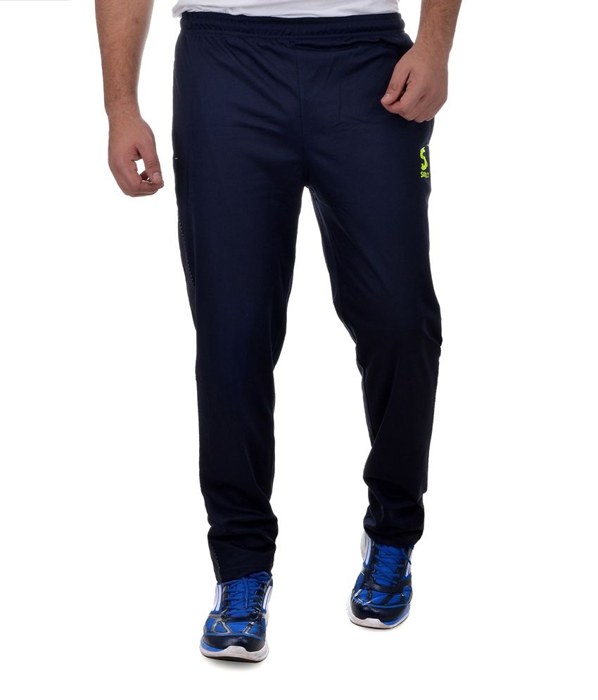 navy blue polyester pants