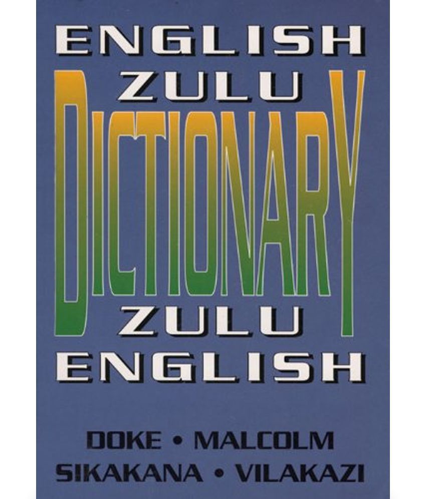 EnglishZulu ZuluEnglish Dictionary Buy EnglishZulu ZuluEnglish
