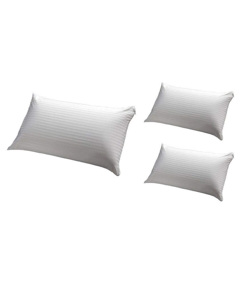 Jdx White Pillow Pack Of 3 Buy Jdx White Pillow Pack Of 3 Online at