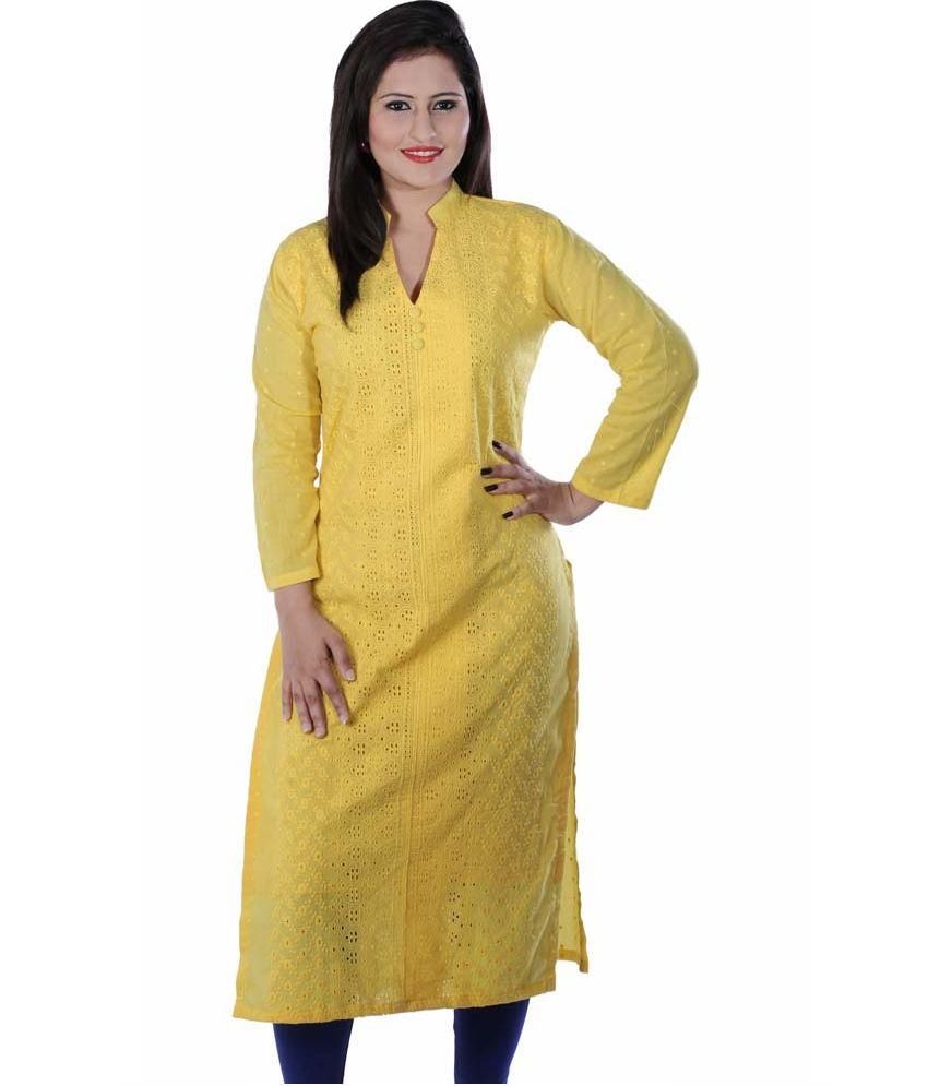 anarkali cotton kurti