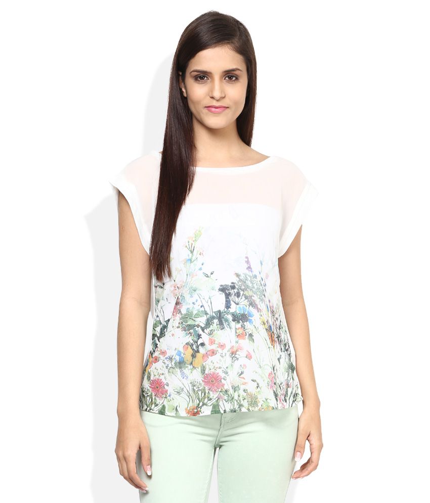 Madame White Top - Buy Madame White Top Online at Best Prices in India ...