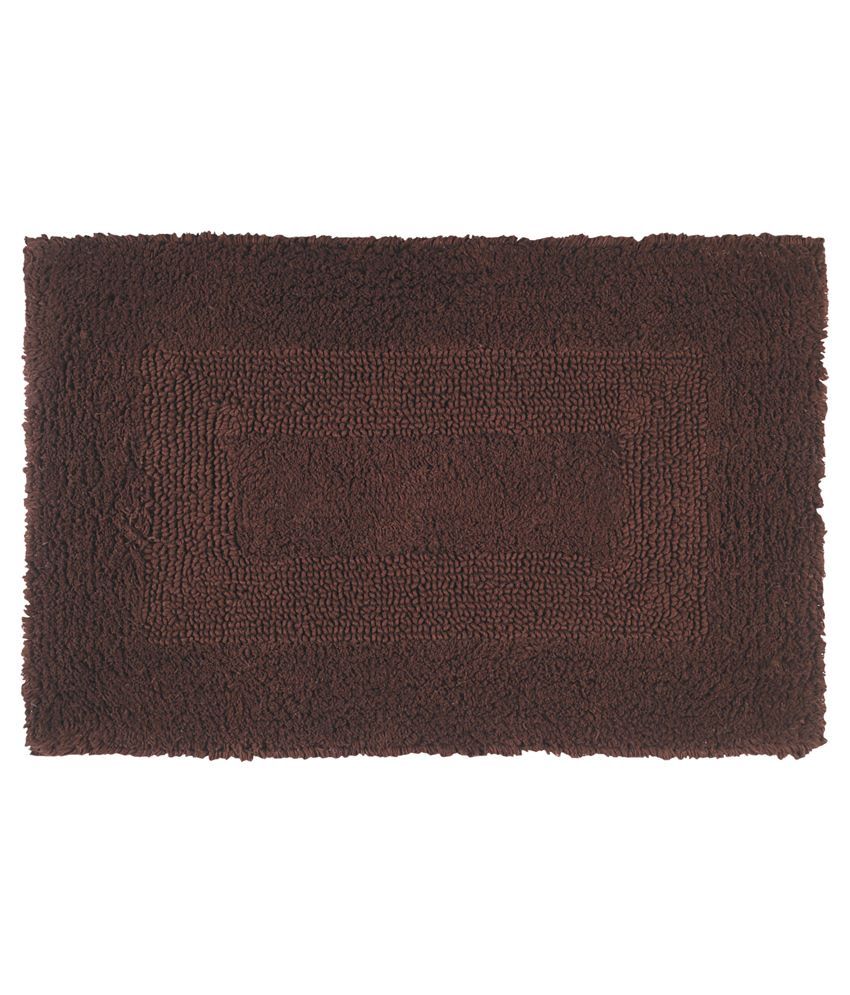 Spread Brown Cotton Bath Mat Buy Spread Brown Cotton Bath Mat