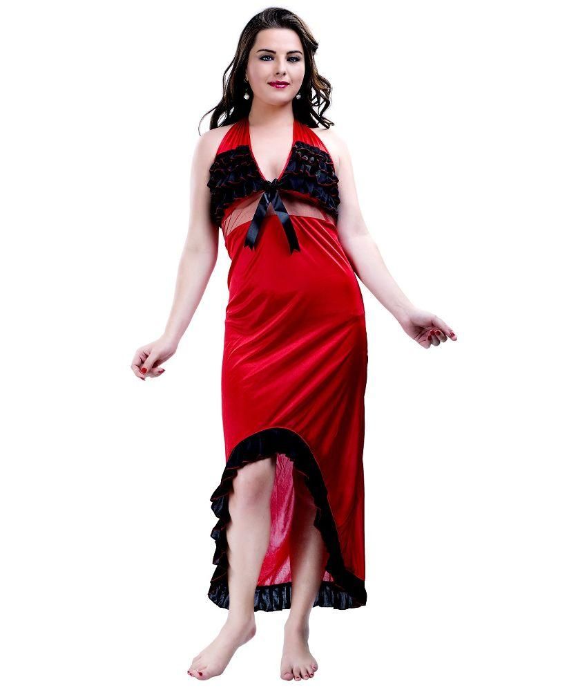red nighty for the first night
