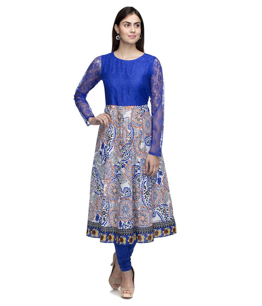 anarkali cotton kurti