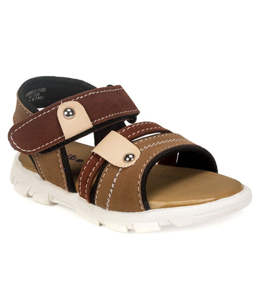 Khadim's Brown Floater Sandals For Boys Price in India- Buy Khadim's ...