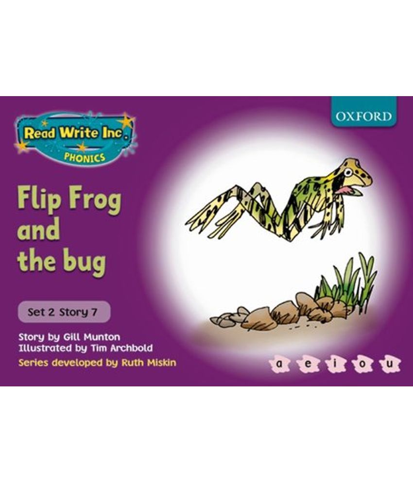 Read Write Inc. Phonics Purple Set 2 Storybooks Flip Frog and the Bug