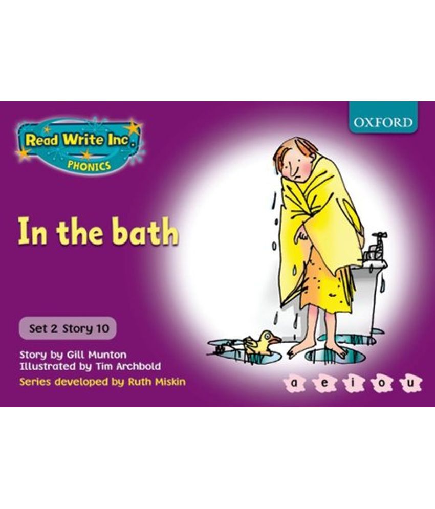 Read Write Inc. Phonics Purple Set 2 Storybooks In the Bath Buy Read