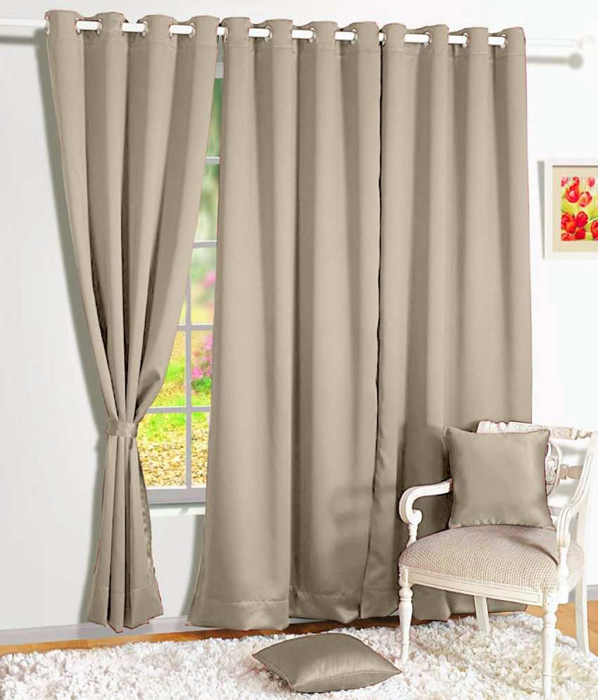 Beige Silk Curtains Home The Honoroak
