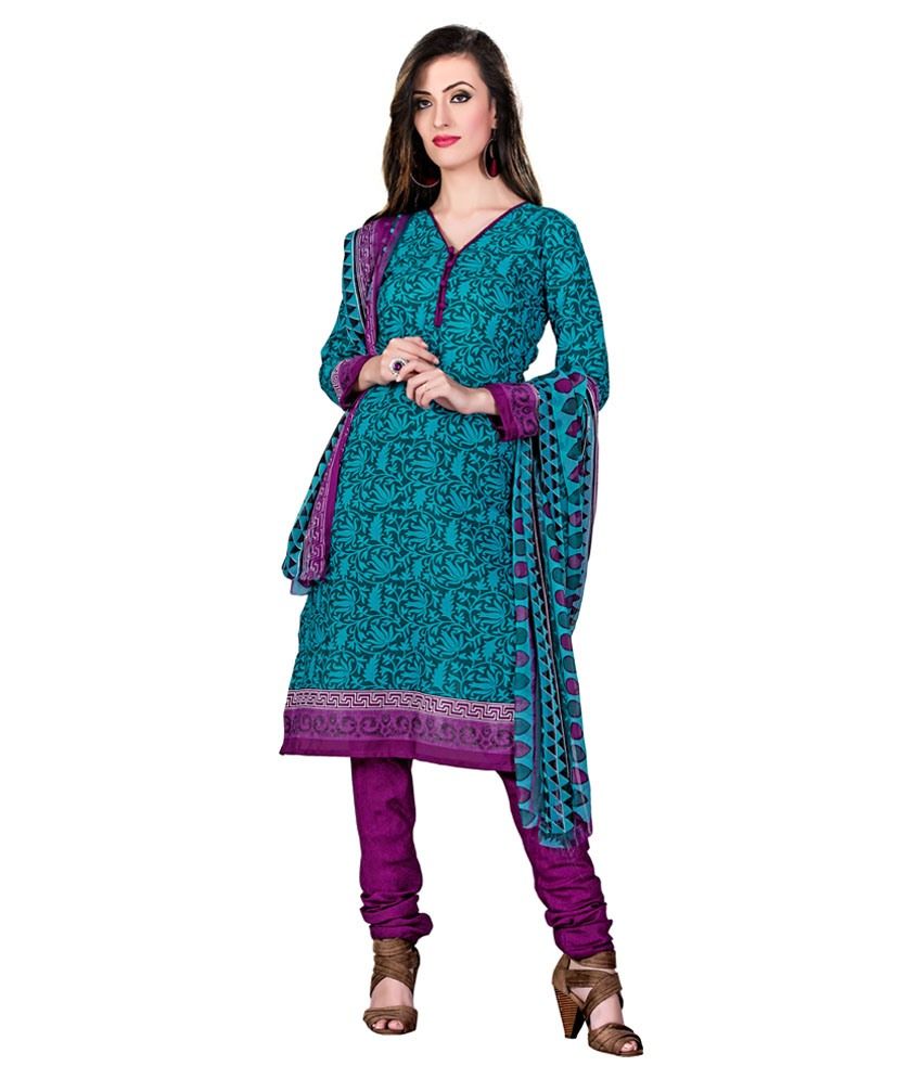 salwar top material