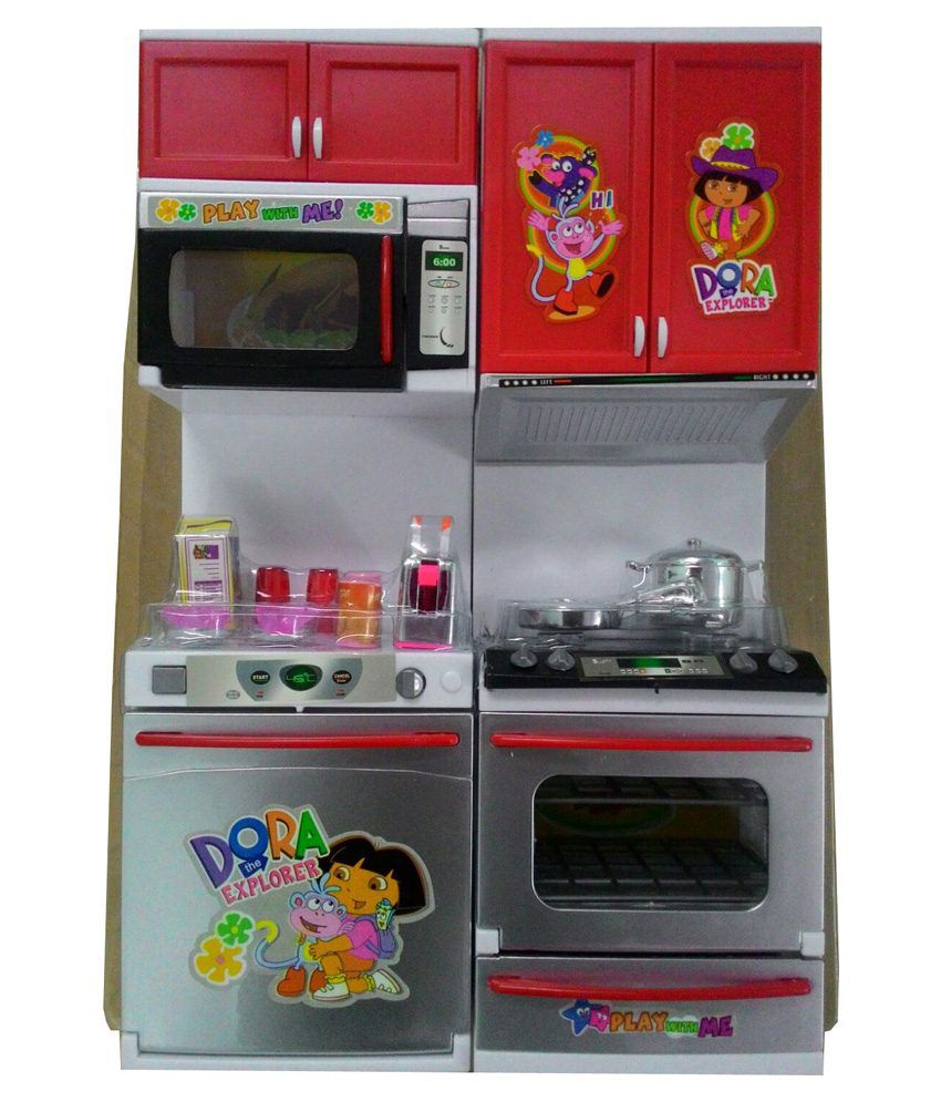 Azi Small Dora Plastic  Kitchen  Set  For Kids Buy Azi Small Dora 