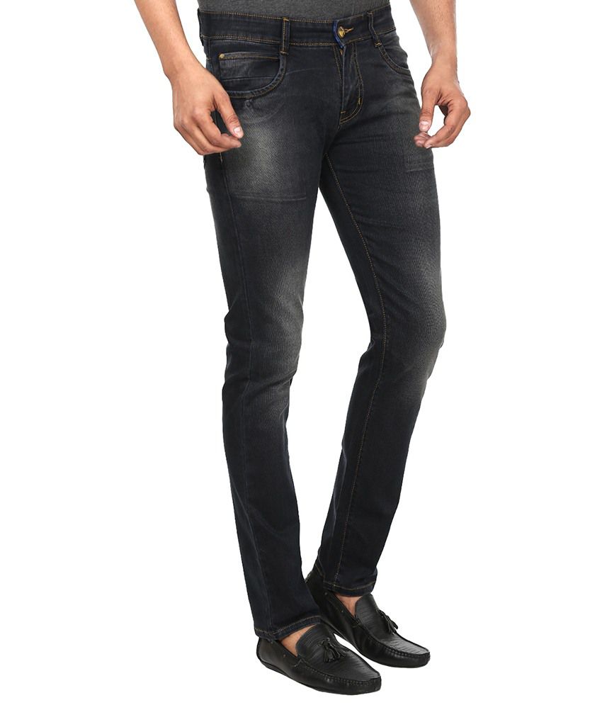 99 Degrees Grey Slim Fit Jeans - Buy 99 Degrees Grey Slim Fit Jeans ...