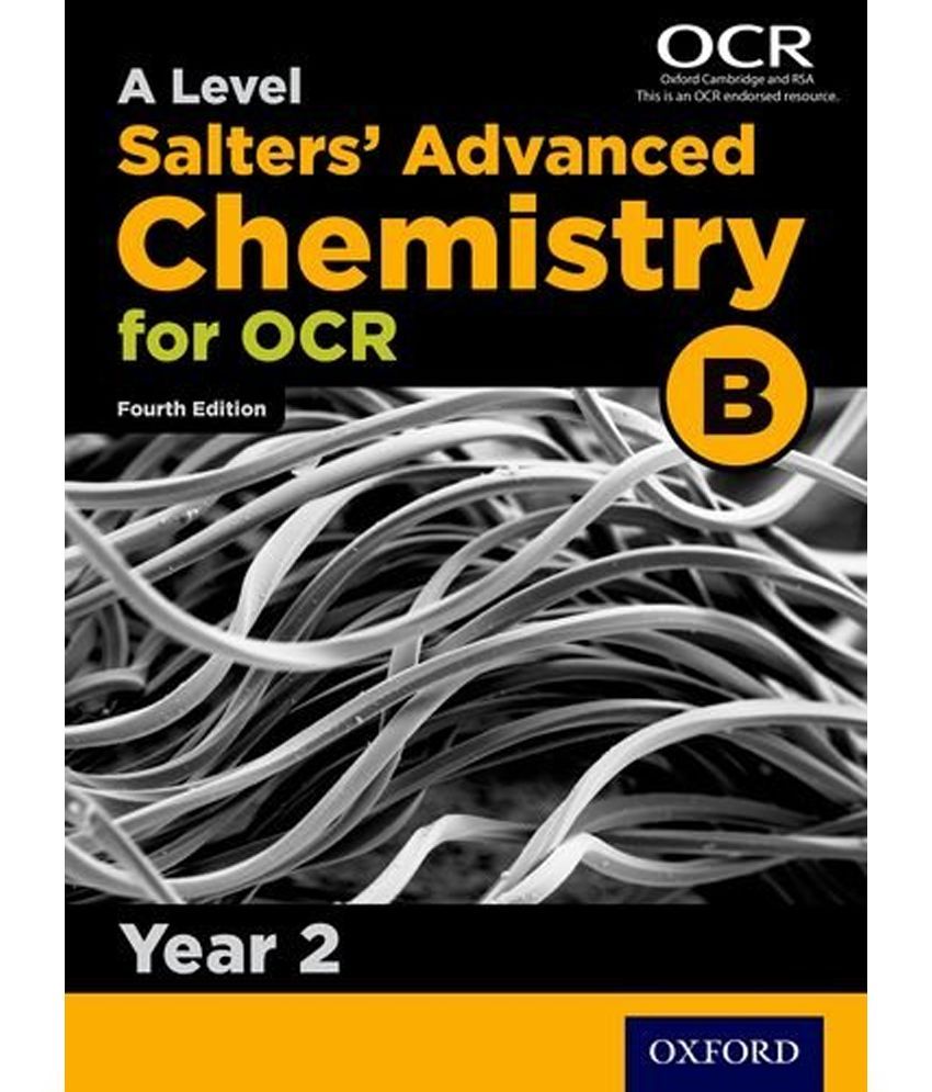 Ocr A Level Salters Advanced Chemistry Year 2 Student Book (ocr B): Buy 