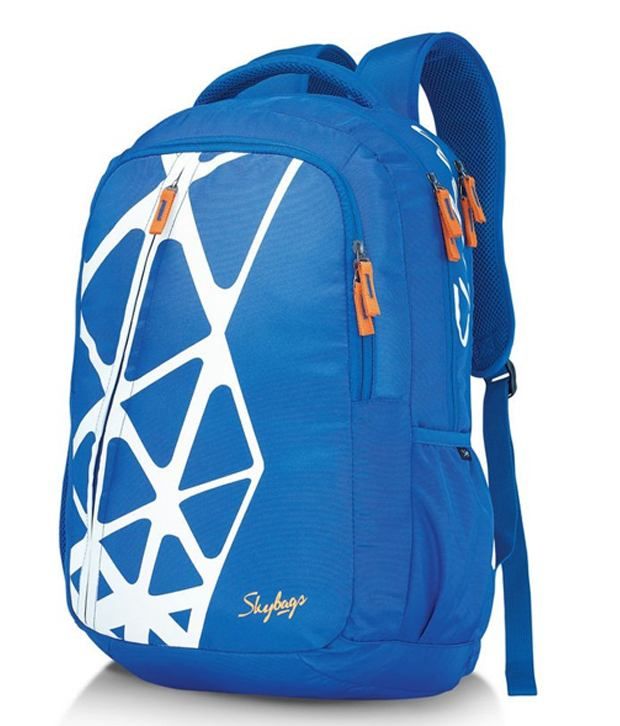 Skybags Polyester Backpackblue Buy Skybags Polyester Backpackblue