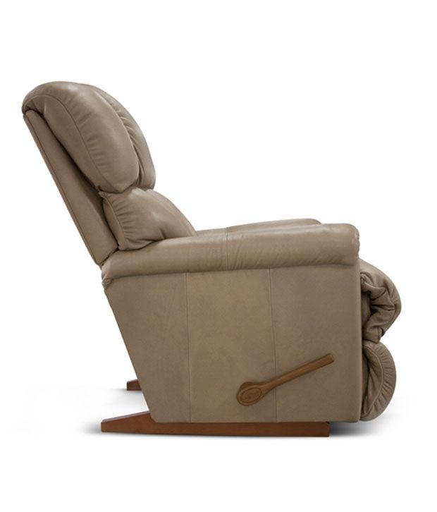 Lazboy Leather Recliner Camel Brown Pinnacle Buy Lazboy Leather