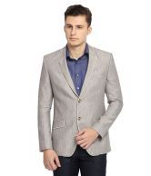 Suitltd Beige Stripe Tailored Fit Jacket