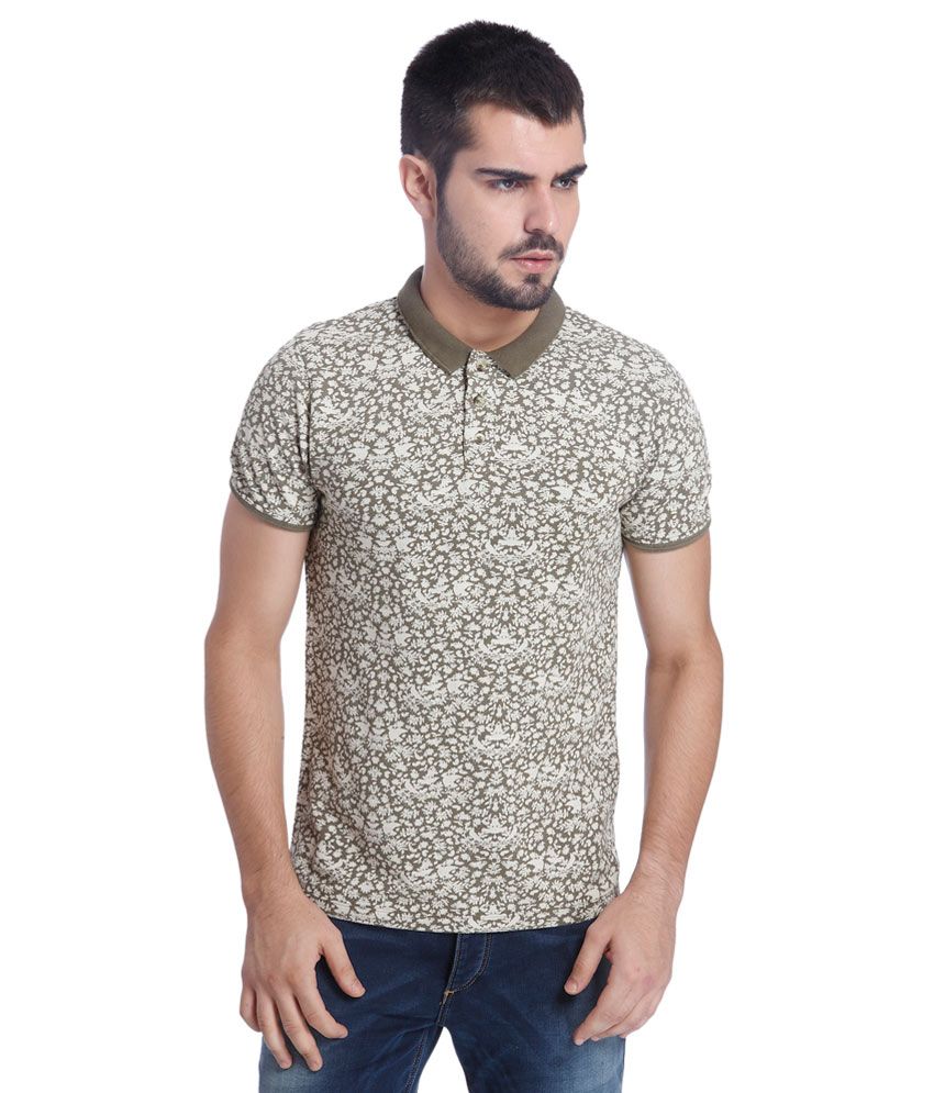 jack and jones printed shirt