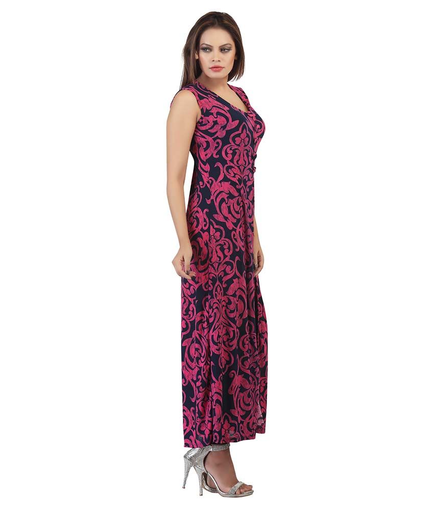 polyester maxi