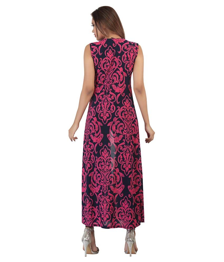 polyester maxi