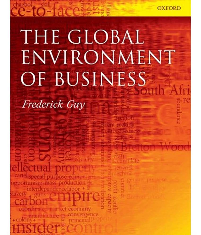 Global Environment of Business Buy Global Environment of Business