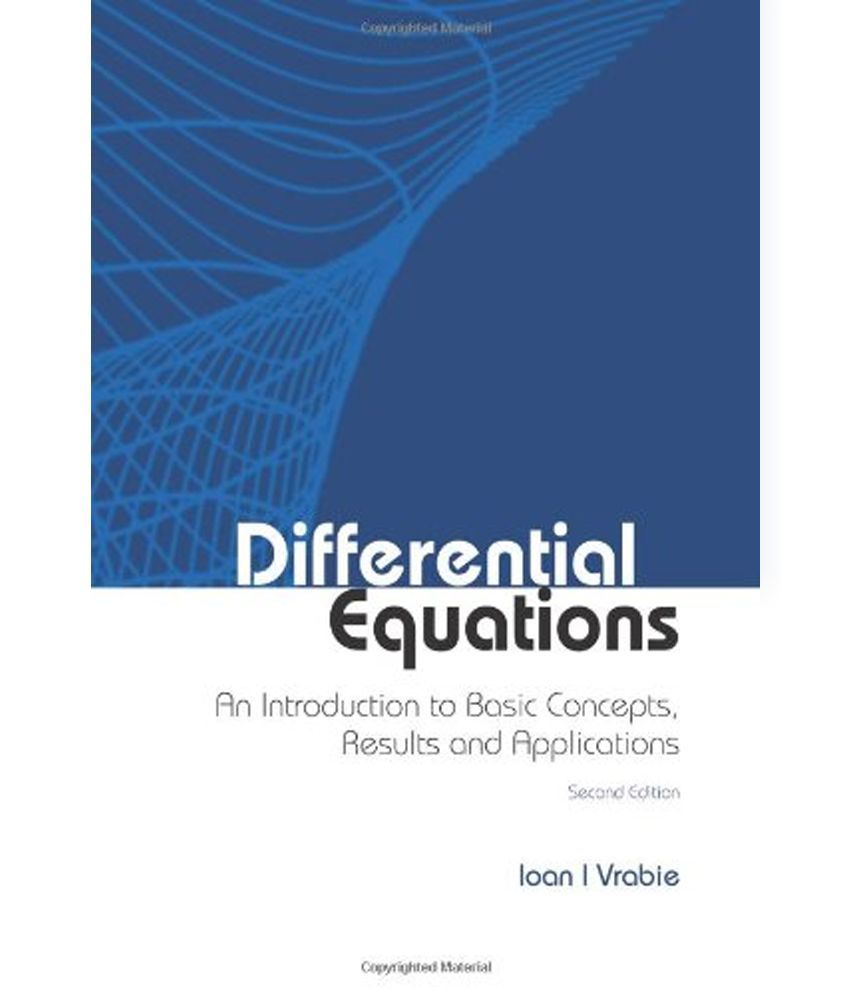 Differential Equations An Introduction to Basic Concepts, Results and