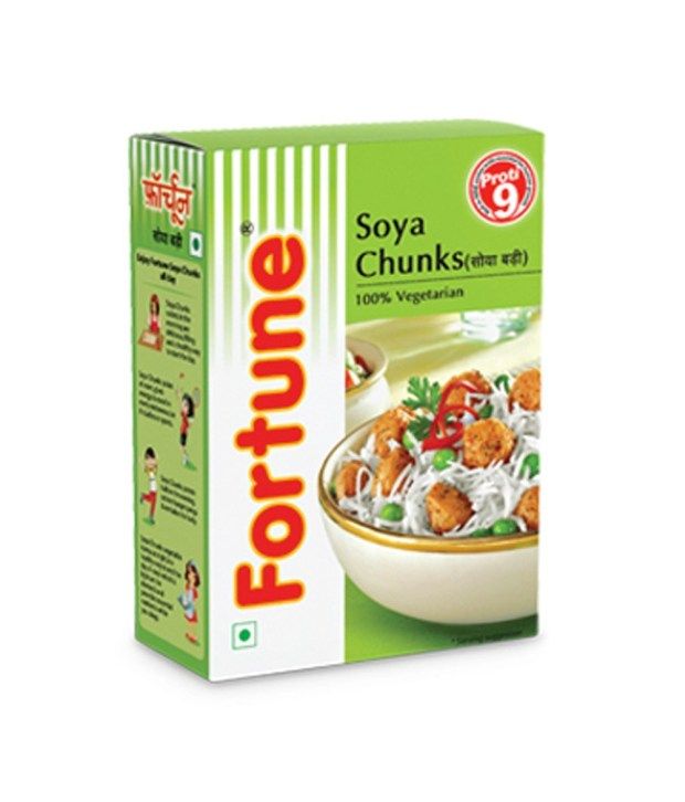 Fortune Soya Chunks 1 kg: Buy Fortune Soya Chunks 1 kg at Best Prices