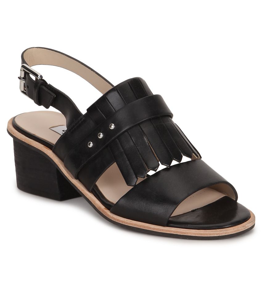 clarks block heels