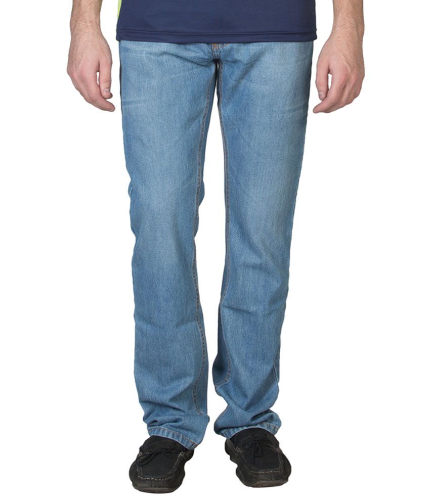 Ruf & Tuf Blue Slim Fit Jeans - Buy Ruf & Tuf Blue Slim Fit Jeans ...