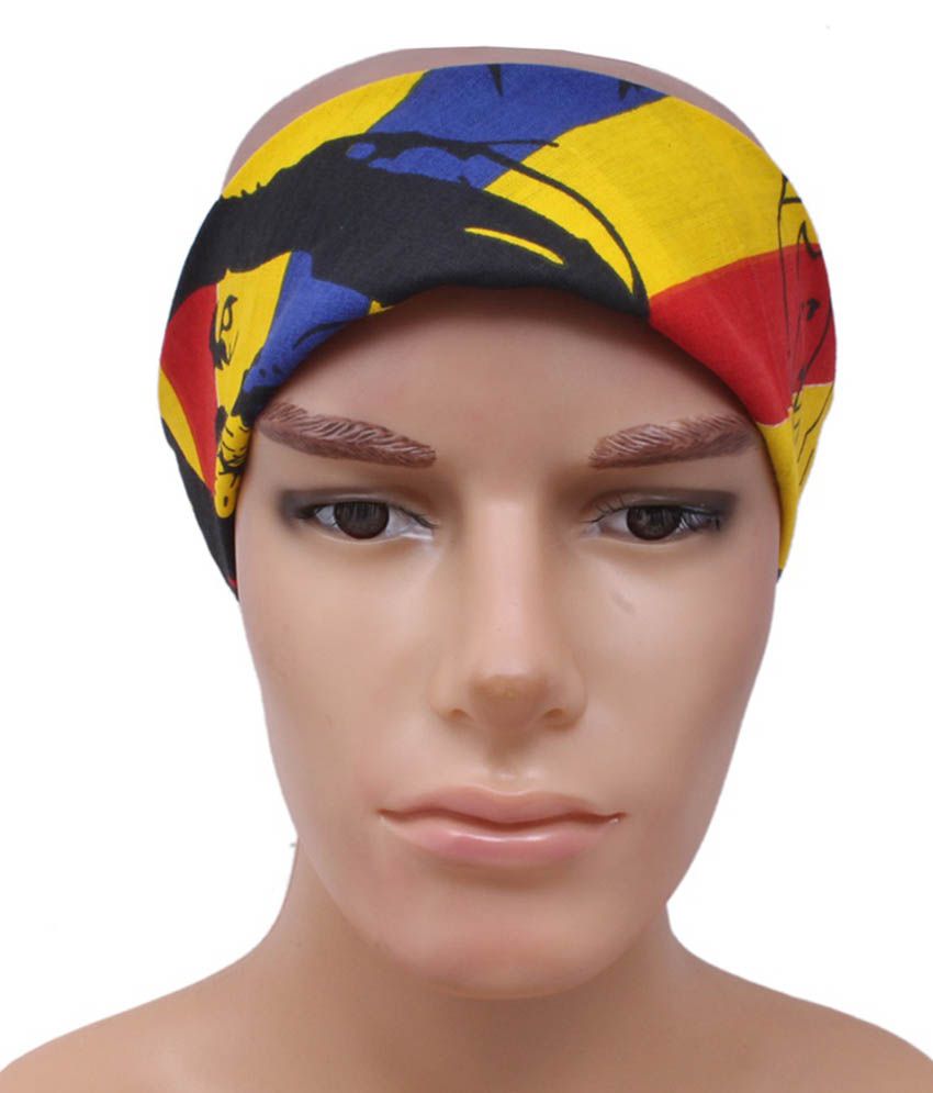 Sushito Multicolor Printed Multi Purpose Head Wrap for Men - Buy Online ...