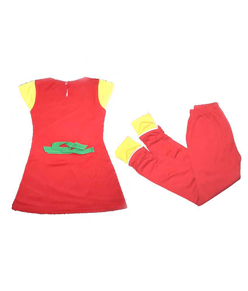 Desire Yellow Red Color Cotton Tops And Shorts For Kids Buy Desire Yellow Red Color Cotton Tops And Shorts For Kids Online At Low Price Snapdeal