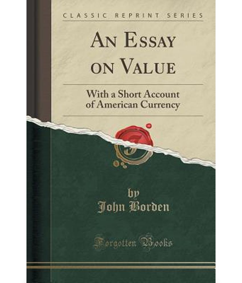 essay on value of currency