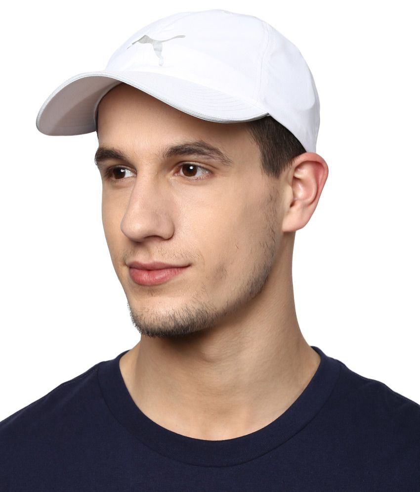 running cap white